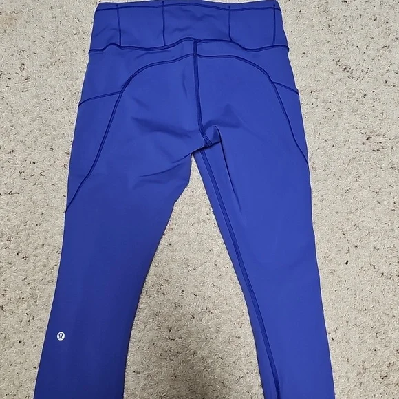 Lululemon Fast & Free Crop II NULUX - 19 In. W6AKHS - Picture 9 of 11